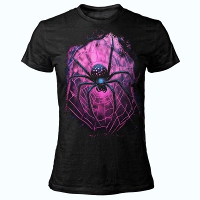 T SHIRT LADY DARK EMBER SPIDER
