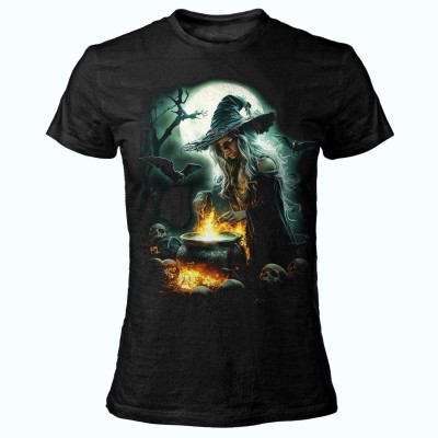 T SHIRT LADY DARK EMBER WITCH