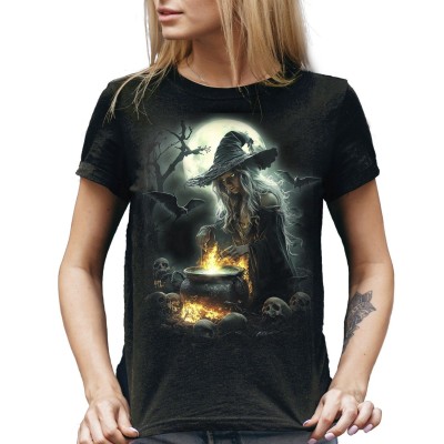 T SHIRT LADY DARK EMBER WITCH