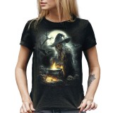 MAGLIA T SHIRT DONNA DARK EMBER STREGA