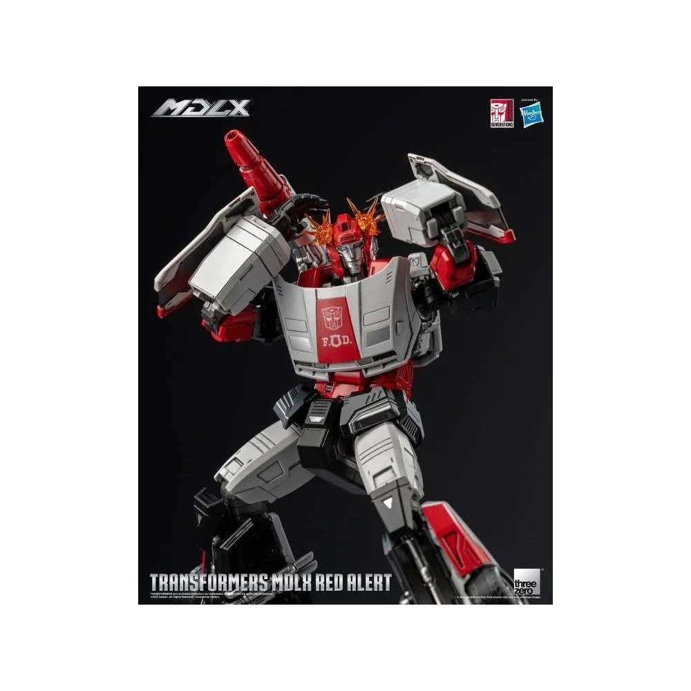 TRANSFORMERS MDLX RED ALERT ACTION FIGURE THREEZERO