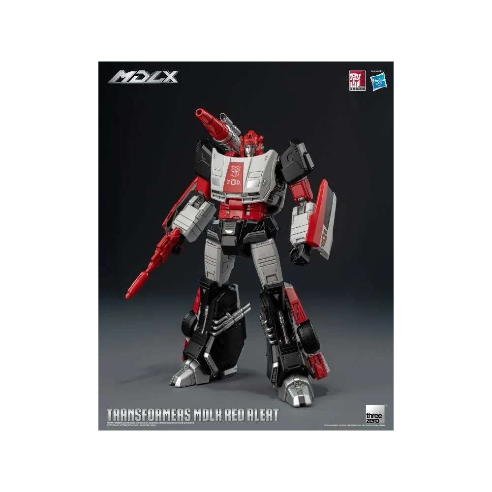 TRANSFORMERS MDLX RED ALERT ACTION FIGURE THREEZERO