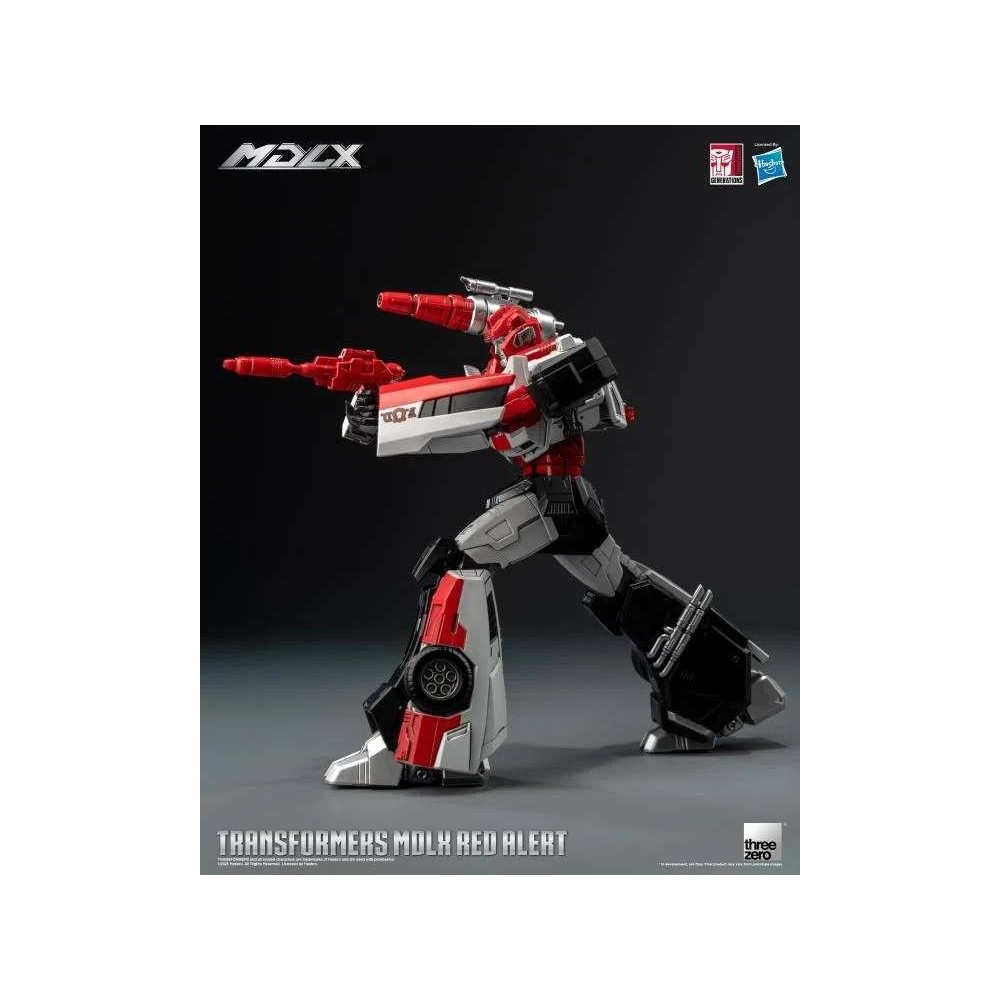 TRANSFORMERS MDLX RED ALERT ACTION FIGURE THREEZERO