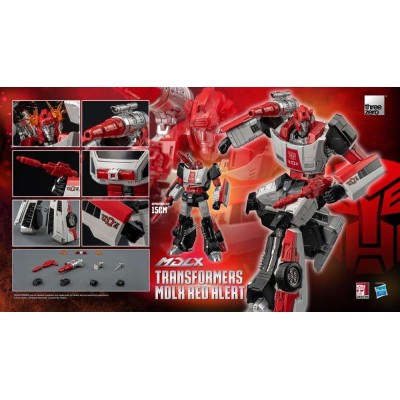 THREEZERO TRANSFORMERS MDLX RED ALERT 15CM ACTION FIGURE