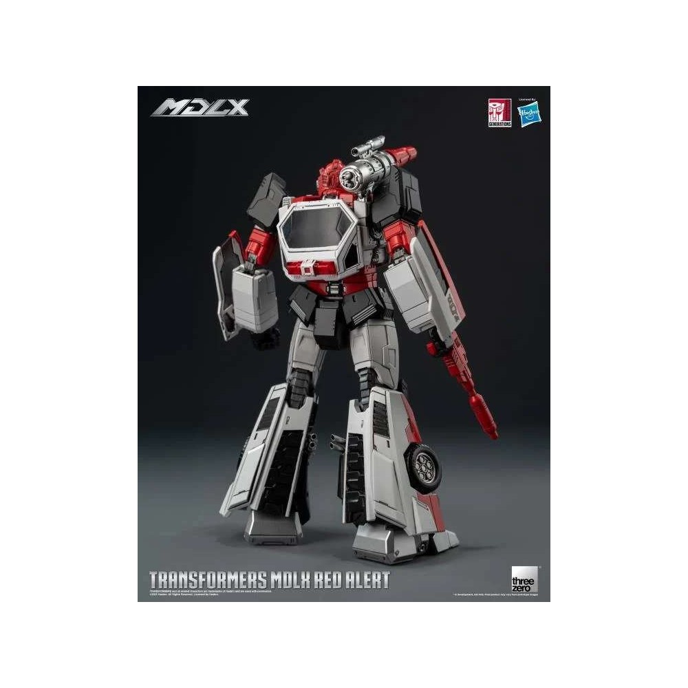 TRANSFORMERS MDLX RED ALERT ACTION FIGURE THREEZERO