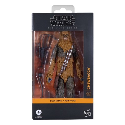HASBRO STAR WARS EPISODE IV THE BLACK SERIES CHEWBACCA ACTION FIGURE