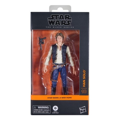 STAR WARS THE BLACK SERIES HAN SOLO ACTION FIGURE HASBRO