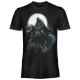 MAGLIA T SHIRT DARK EMBER SCHELETRO A CAVALLO