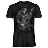 MAGLIA T SHIRT DARK EMBER SCHELETRO CHITARRISTA