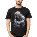 MAGLIA T SHIRT DARK EMBER SCHELETRO