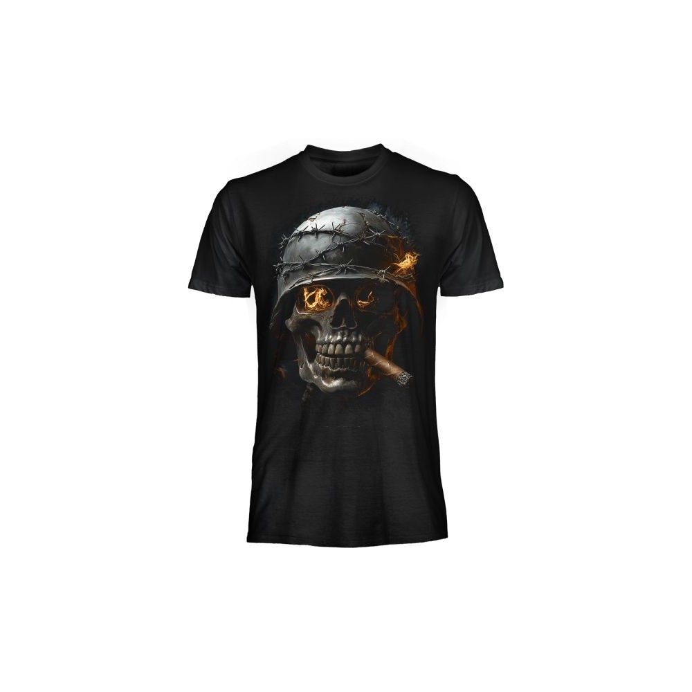 T SHIRT DARK EMBER SOLDIER SKULL