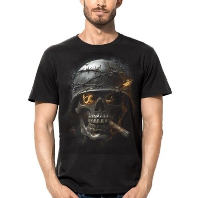 MAGLIA T SHIRT DARK EMBER TESCHIO SOLDATO