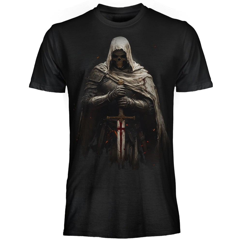 T SHIRT DARK EMBER TEMPLAR SKELETON