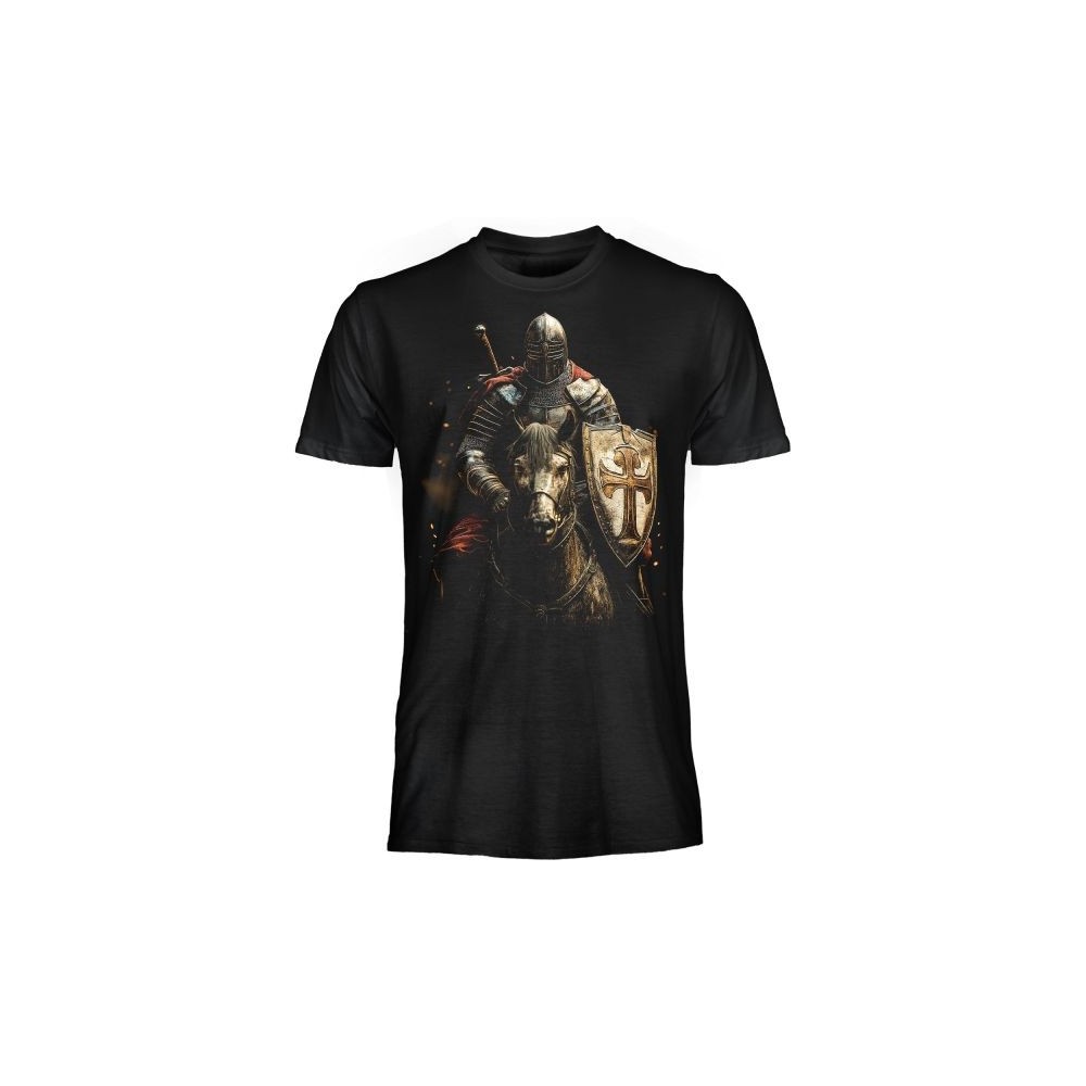 MAGLIA T SHIRT DARK EMBER CAVALIERE