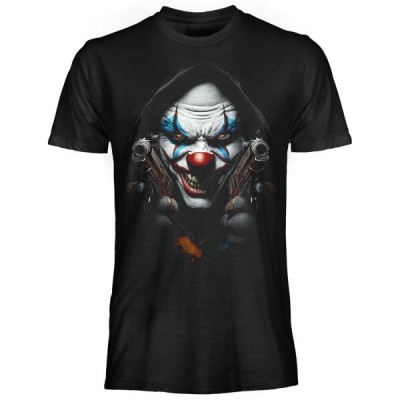 MAGLIA T SHIRT DARK EMBER CLOWN CRIMINALE