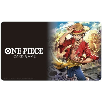 ONE PIECE CARD GAME MONKEY D.LUFFY CARD CASE E TAPPETINO DA GIOCO BANDAI