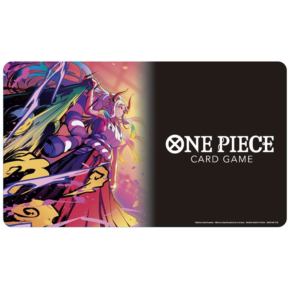 BANDAI ONE PIECE CARD GAME YAMATO CARD CASE AND PLAYMAT