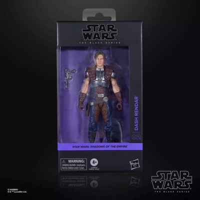 STAR WARS THE BLACK SERIES DASH RENDAR ACTION FIGURE HASBRO