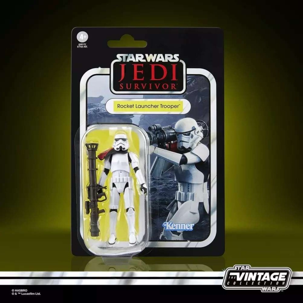 STAR WARS JEDI SURVIVOR ROCKET LAUNCHER TROOPER VINTAGE COLLECTION ACTION FIGURE HASBRO