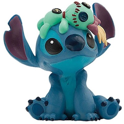 BULLYLAND DISNEY STITCH WITH SCRUMP MINI FIGURE
