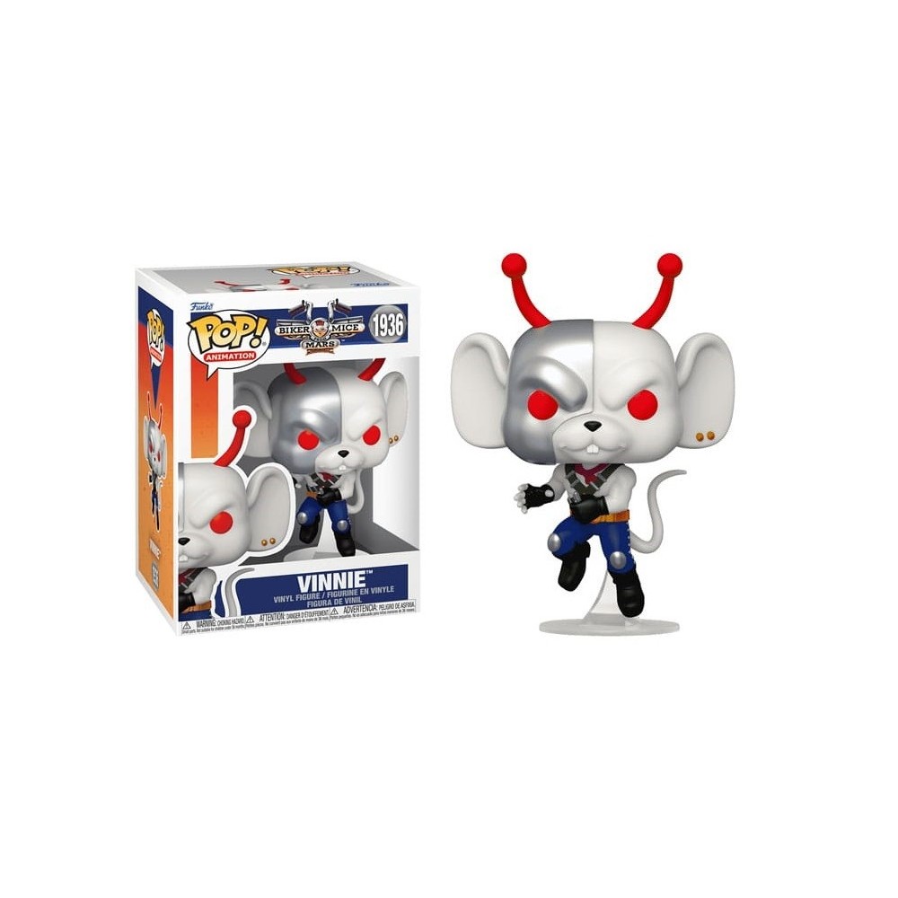 FUNKO FUNKO POP! BIKER MICE FROM MARS VINNIE BOBBLE HEAD FIGURE