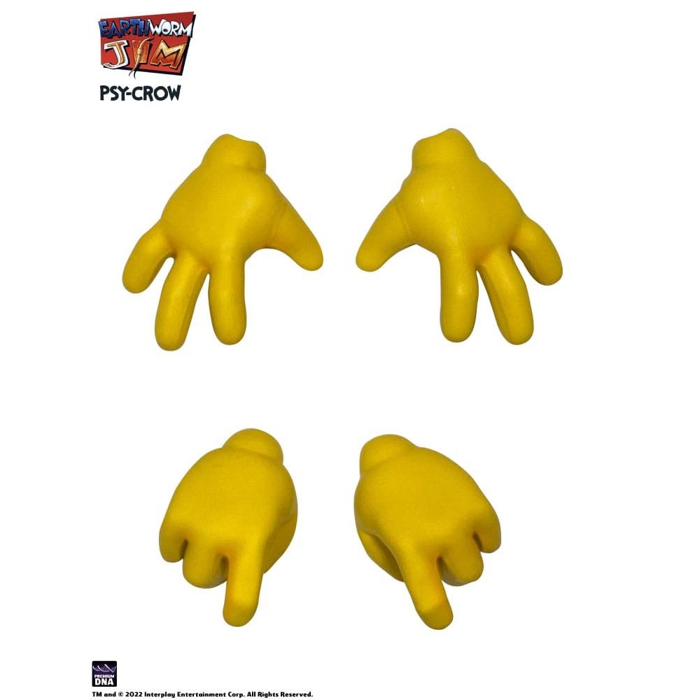 EARTHWORM JIM PSY-CROW WAVE 1 ACTION FIGURE PREMIUM DNA TOYS