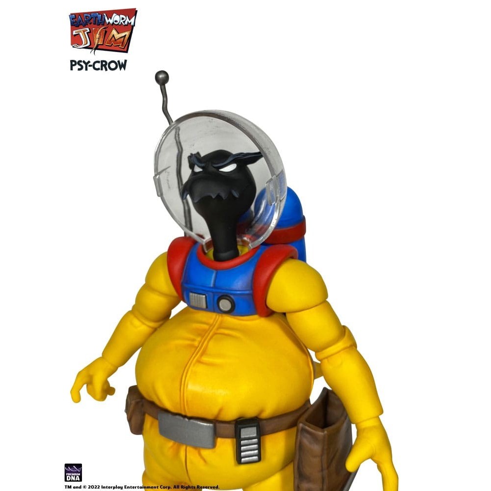 EARTHWORM JIM PSY-CROW WAVE 1 ACTION FIGURE PREMIUM DNA TOYS