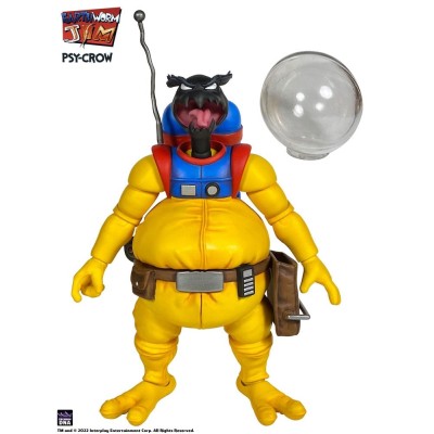EARTHWORM JIM PSY-CROW WAVE 1 ACTION FIGURE PREMIUM DNA TOYS