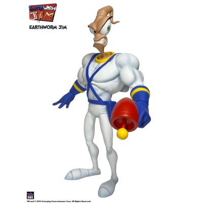 EARTHWORM JIM AND SNOT WAVE 1 ACTION FIGURE PREMIUM DNA TOYS