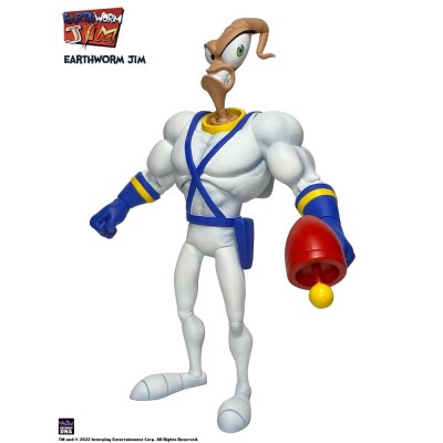 EARTHWORM JIM AND SNOT WAVE 1 ACTION FIGURE PREMIUM DNA TOYS