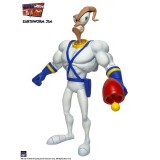 EARTHWORM JIM AND SNOT WAVE 1 ACTION FIGURE PREMIUM DNA TOYS