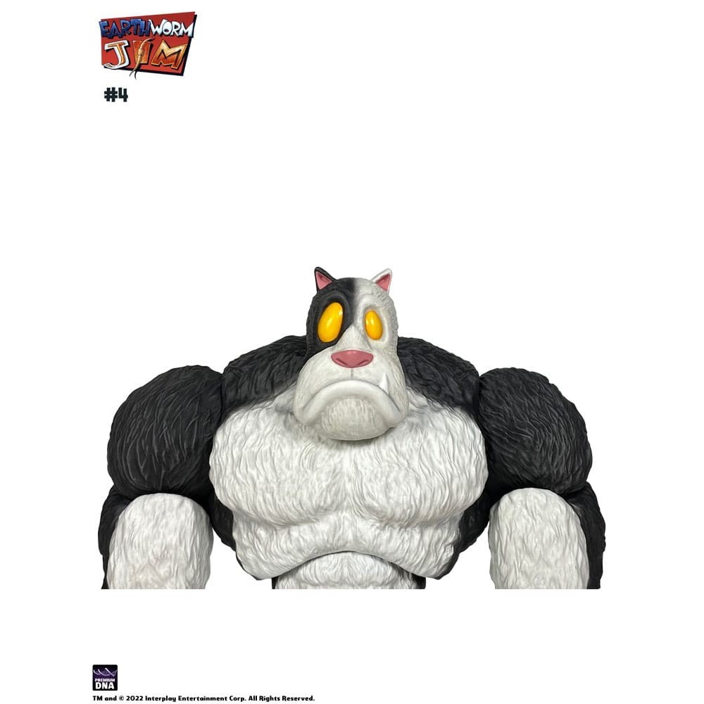 PREMIUM DNA TOYS EARTHWORM JIM BOB THE KILLER GOLDFISH AND FOUR WAVE 1 ACTION FIGURE