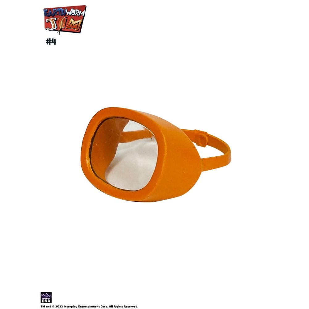 PREMIUM DNA TOYS EARTHWORM JIM BOB THE KILLER GOLDFISH AND FOUR WAVE 1 ACTION FIGURE