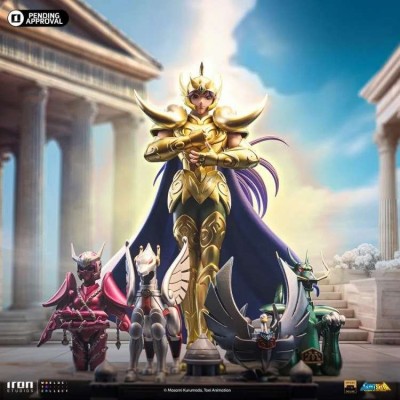 SAINT SEIYA ARIES MU ART SCALE DELUXE 1/10 STATUA FIGURE IRON STUDIOS