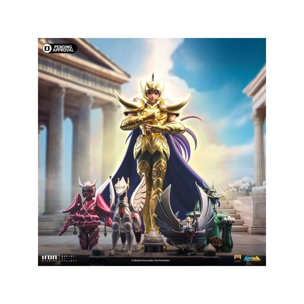 IRON STUDIOS SAINT SEIYA ARIES MU ART SCALE DELUXE 1/10 STATUE RESIN FIGURE