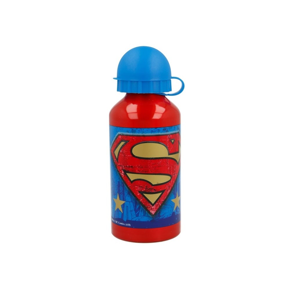 STOR  SUPERMAN METAL BOTTLE 400ML