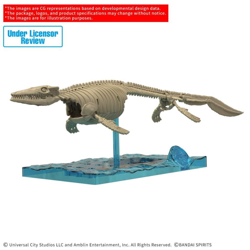 BANDAI PLANNOSAURUS JURASSIC WORLD REBIRTH MOSASAURUS PVC MODEL KIT