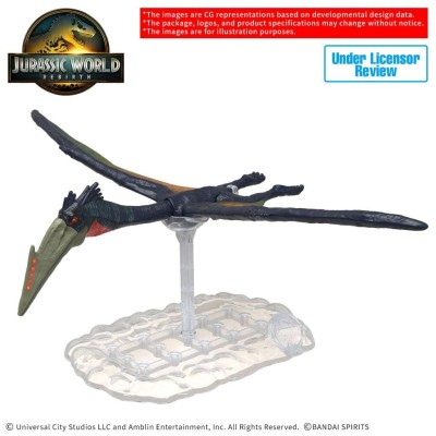PLANNOSAURUS JURASSIC WORLD REBIRTH QUETZALCOATLUS MODEL KIT ACTION FIGURE BANDAI