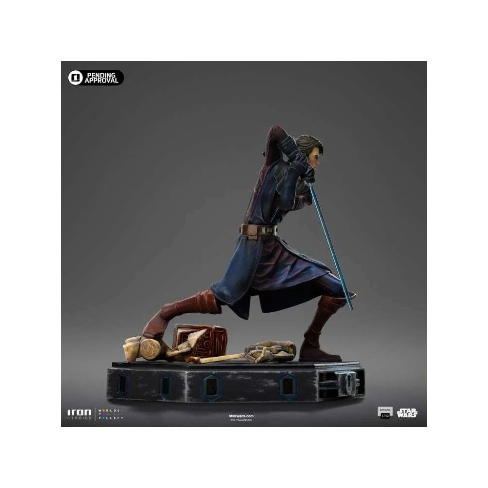 STAR WARS THE CLONE WARS ANAKIN SKYWALKER ART SCALE 1/10 STATUA FIGURE IRON STUDIOS