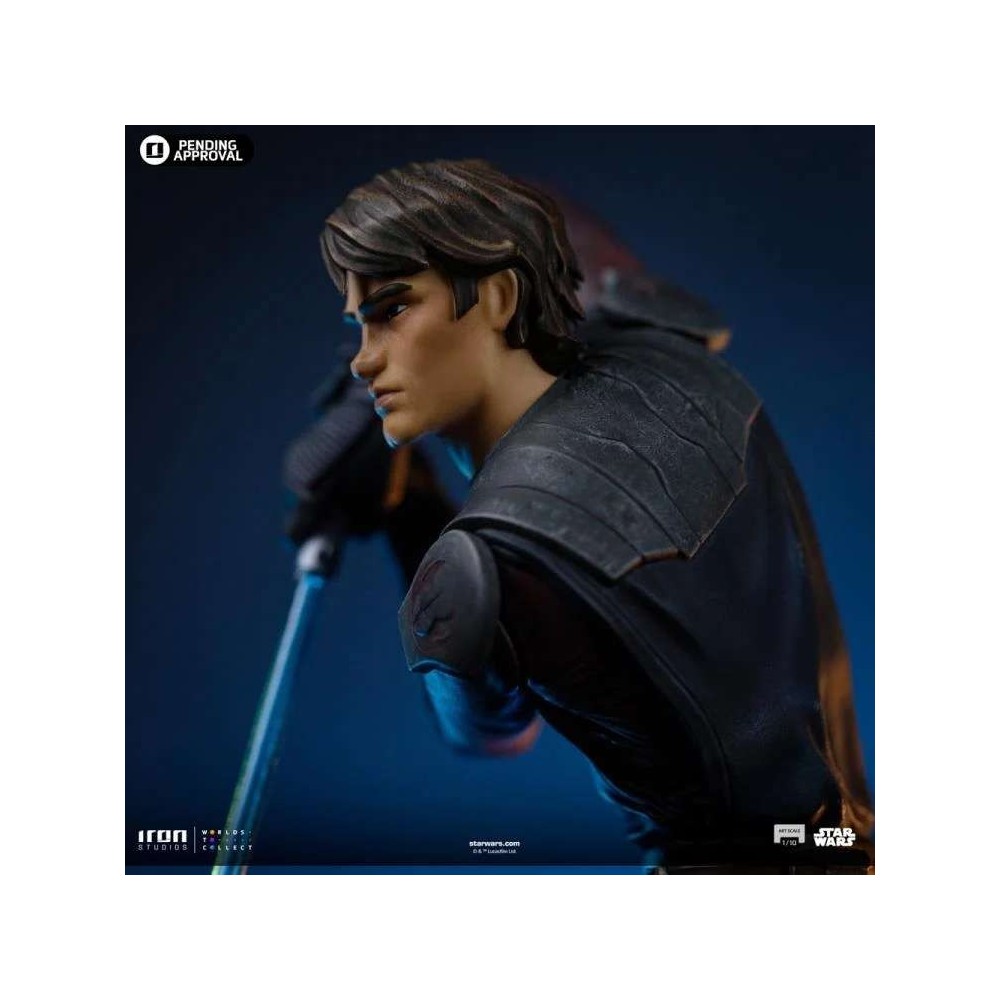 IRON STUDIOS STAR WARS THE CLONE WARS ANAKIN SKYWALKER ART SCALE 1/10 STATUE RESIN FIGURE