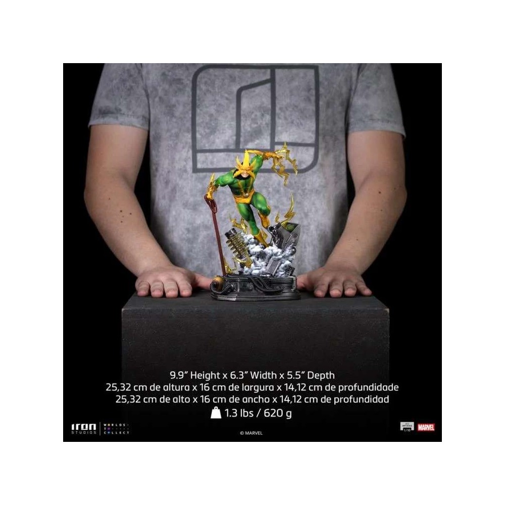 IRON STUDIOS SPIDER-MAN VS VILLAINS ELECTRO BDS ART SCALE STATUE FIGURE