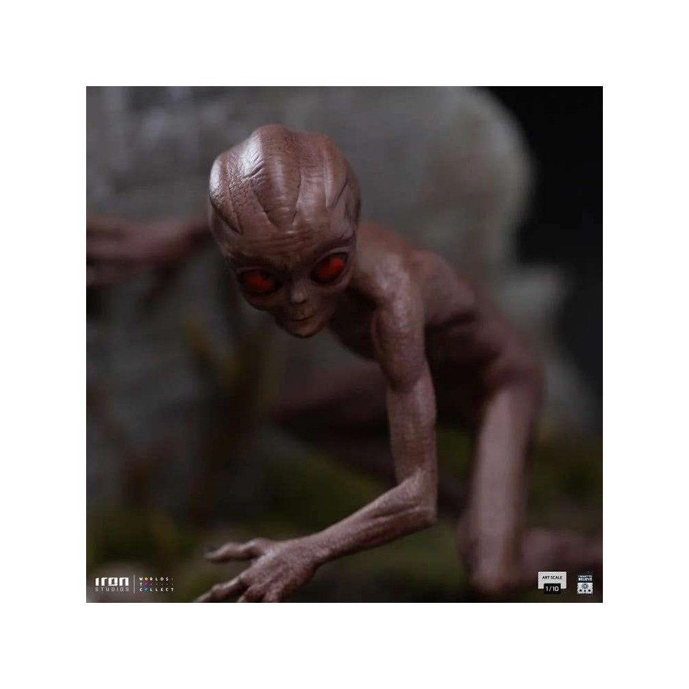 IRON STUDIOS I WANT TO BELIEVE E.T. VARGINHA ART SCALE 1/10 STATUE RESIN FIGURE
