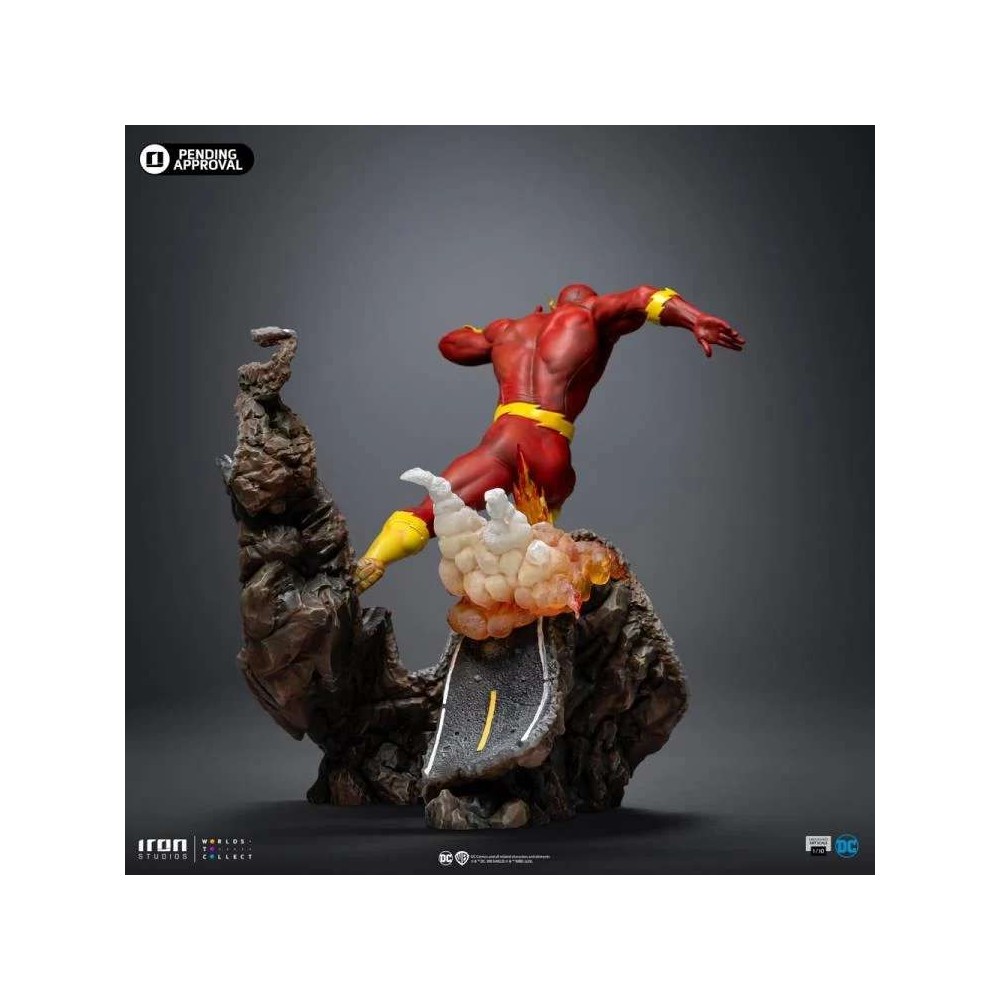 DC COMICS THE FLASH BDS ART SCALE STATUA FIGURE IRON STUDIOS