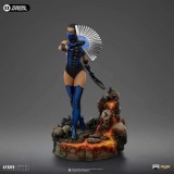 MORTAL KOMBAT ART SCALE KITANA 1/10 STATUA FIGURE IRON STUDIOS