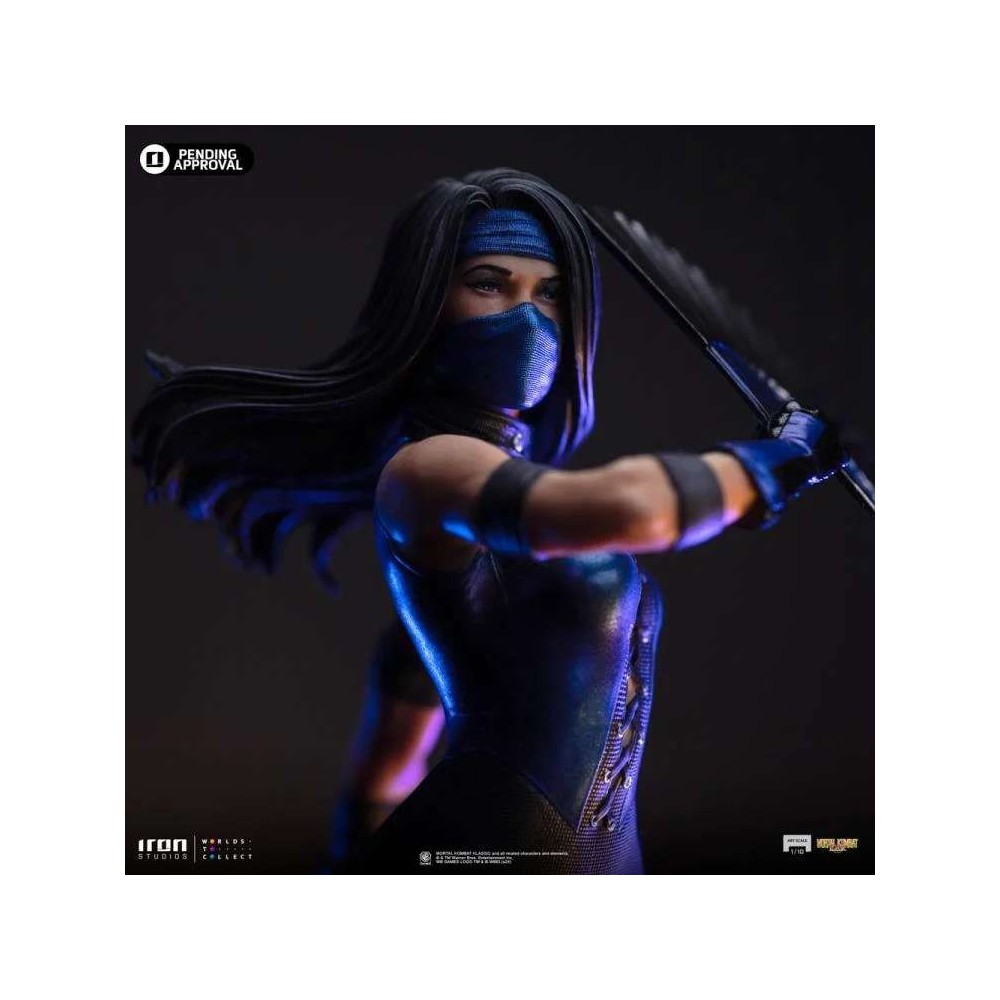 IRON STUDIOS MORTAL KOMBAT KITANA ART SCALE 1/10 STATUE FIGURE