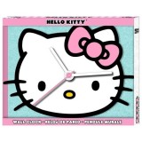 KIDS LICENSING HELLO KITTY LARGE WALL CLOCK 50CM