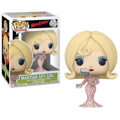 FUNKO FUNKO POP! MARS ATTACKS! MARTIAN SPY GIRL BOBBLE HEAD FIGURE