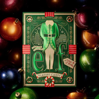 ELF UN ELFO DI NOME BUDDY PREMIUM PLAYING CARDS MAZZO CARTE DA GIOCO THEORY11