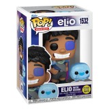 FUNKO POP! PIXAR ELIO WITH OOOOO GLOW IN THE DARK BOBBLE HEAD KNOCKER FIGURE FUNKO