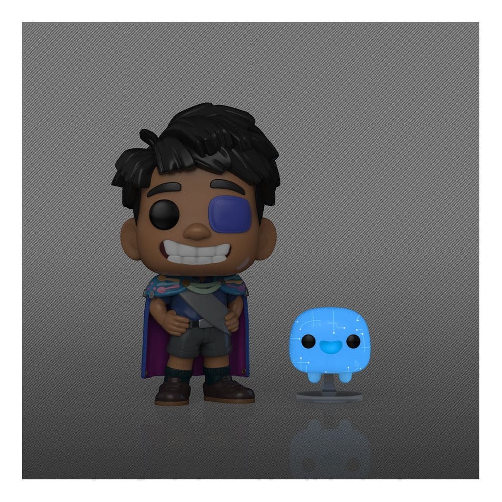 FUNKO POP! PIXAR ELIO WITH OOOOO GLOW IN THE DARK BOBBLE HEAD KNOCKER FIGURE FUNKO